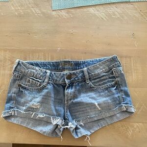 Destroyed Denim shorts